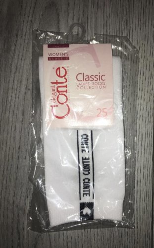 Фото шкарпетки Conte Шкарпетки жіночі  Classic 7С-22СП 152 р. 25 білий від користувача Maya