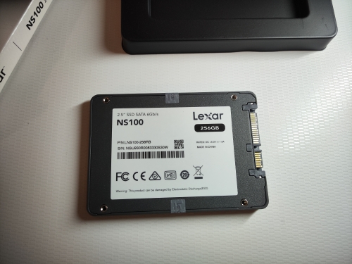 Фото SSD накопичувач Lexar NS100 256 GB (LNS100-256RB) від користувача 888vital888