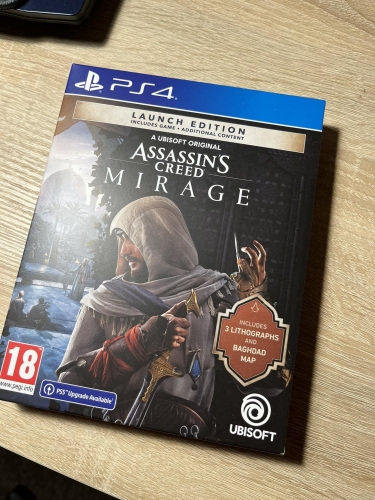 Фото Гра для PS4  Assassin's Creed Mirage PS4 (300127552/3307216258018) від користувача Славик Нестеренко