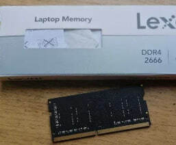 Фото Пам'ять для ноутбуків Lexar 4 GB SO-DIMM DDR4 2666 MHz (LD4AS004G-R2666G) від користувача zetsuobilly