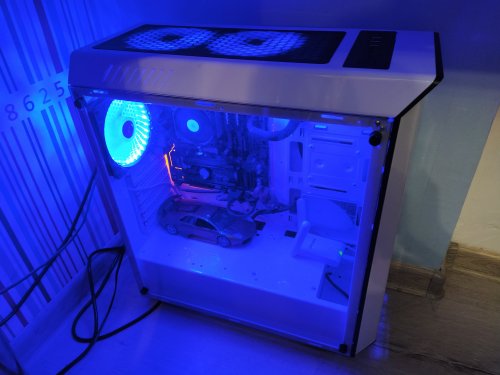 Фото Корпус 1STPLAYER Bullet Hunter H3 White (BULLET HUNTER-H3-WH BLUE LED) від користувача dr_ula