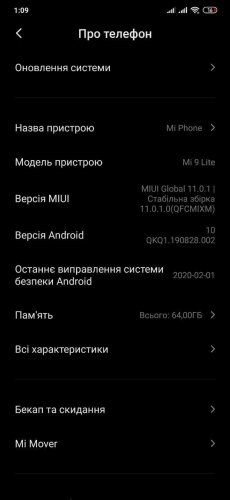 Фото Смартфон Xiaomi Mi 9 Lite 6/128GB Black від користувача Baratheon