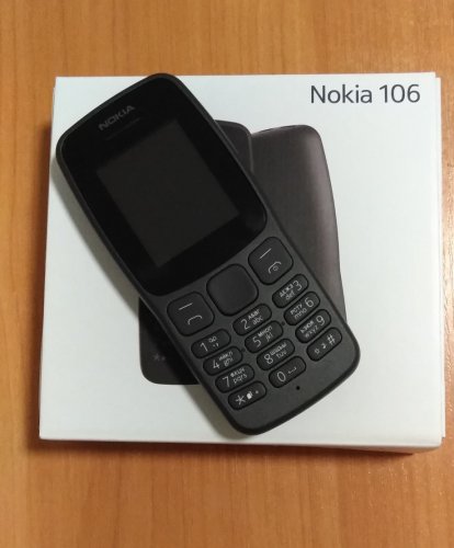 Фото Мобільний телефон Nokia 106 New DS Grey (16NEBD01A02) від користувача 