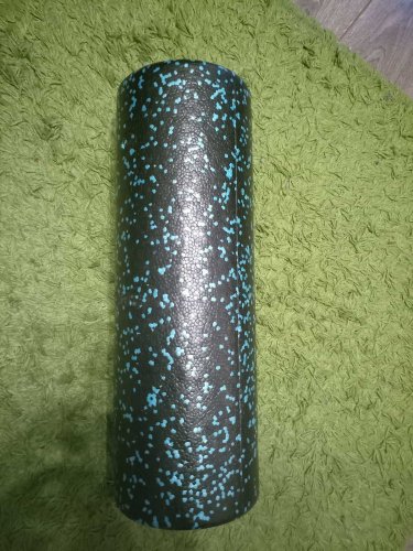 Фото Ролик для йоги ProSource High Density Speckled Foam Roller 18"x6" blue (PS/2061/BL-45-15) від користувача Лабіринт Знання