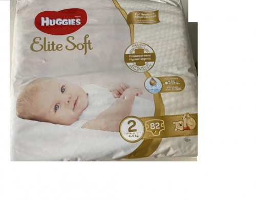 Фото Підгузки Huggies Elite Soft Mega р.2, 82 шт. від користувача Влад Некрасов