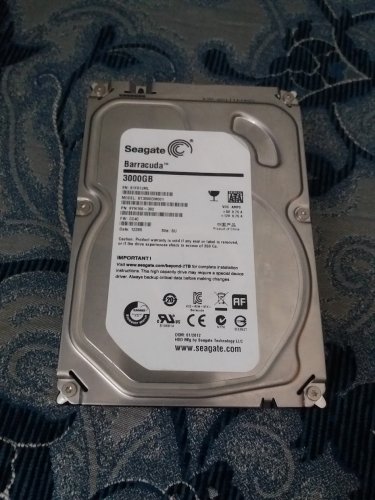 Фото Жорсткий диск Seagate Barracuda 7200.14 ST3000DM001 від користувача dinamit666