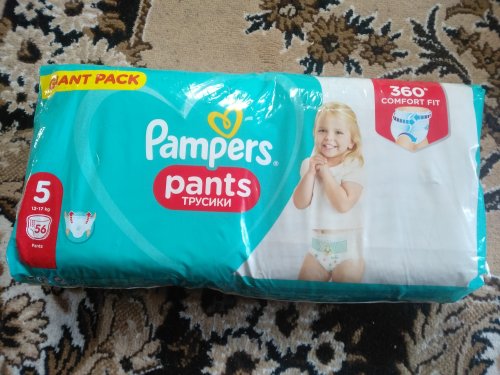 Фото Трусики-підгузники Pampers Pants Junior 5, 66 шт. від користувача Odessamebel