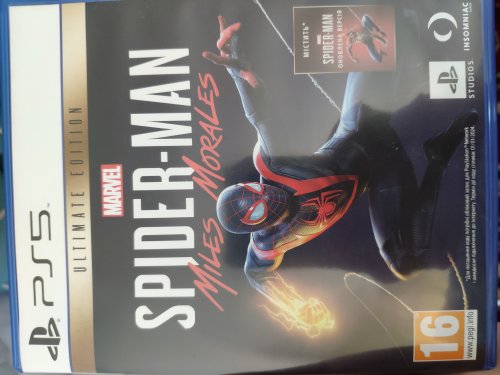 Фото Гра для PS5  Marvel Spider-Man: Miles Morales Ultimate Edition PS5 (9804093) від користувача Ан
