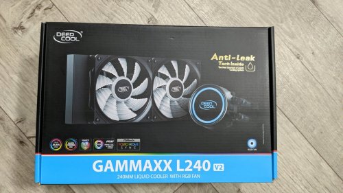 Фото Водяне охолодження Deepcool GAMMAXX L240 V2 (DP-H12RF-GL240V2) від користувача Andrei Gol