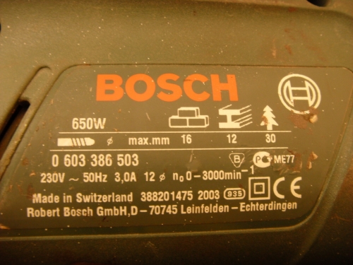Фото Дриль Bosch PSB 650 RE (0603128020) від користувача yxxx