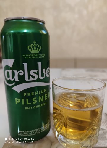 Фото Пиво Carlsberg Пиво светлое фильтрованное 5% 0,5 л (4820000456463) від користувача Mexanik