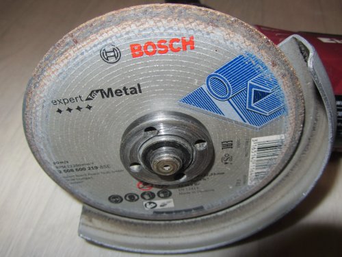 Фото Диск відрізний Bosch 125Х1.6 ММ (2608600219) від користувача yxxx