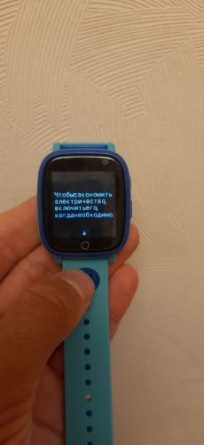 Фото Дитячий розумний годинник AmiGo GO001 iP67 Blue від користувача VasylZ