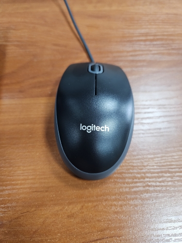 Фото Миша Logitech B100 Optical Mouse Black (910-003357) від користувача 2364275