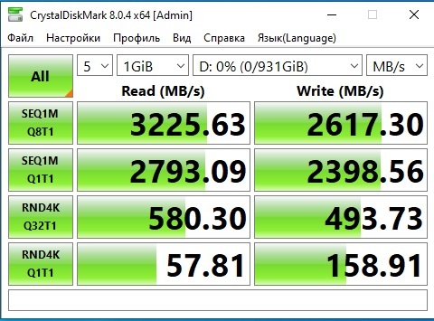 Фото SSD накопичувач Kingston NV2 1 TB (SNV2S/1000G) від користувача Romanoff