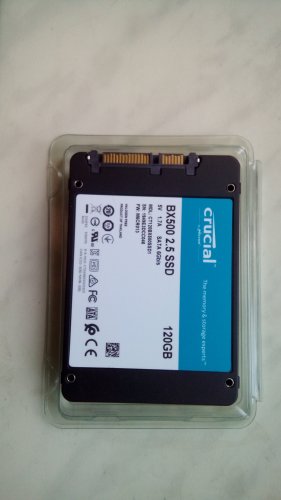 Фото SSD накопичувач Crucial BX500 120 GB (CT120BX500SSD1) від користувача MaxSun
