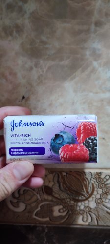 Фото  Johnson's Мыло  Body Care Vita Rich смягчающее с экстрактом папайи 90 г від користувача BOSS