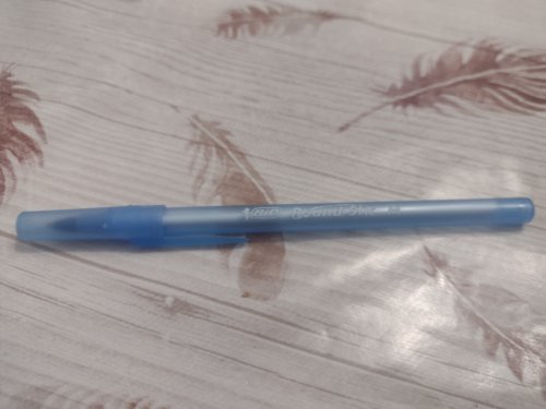 Фото Ручка BIC Набор ручек шариковых  Round Stic 0.4 мм, синий, 4 шт (bc944176) від користувача Уляна