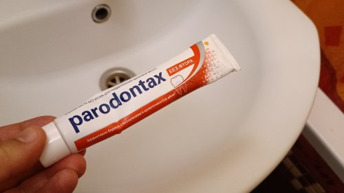 Фото  Parodontax Зубная паста  Классическая 75мл (4047400392041) від користувача QuickStarts