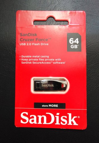 Фото Флешка SanDisk 64 GB Cruzer Force SDCZ71-064G-B35 від користувача 