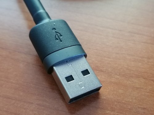 Фото Кабель USB Type-C Baseus USB Cabel to USB-C Cafule 1m Grey/Black (CATKLF-BG1) від користувача Pro Consumer