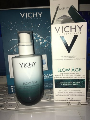 Фото флюїд для обличчя Vichy Флюид  Slow Age для кожи против признаков старения 50 мл (3337875498234) від користувача Maya