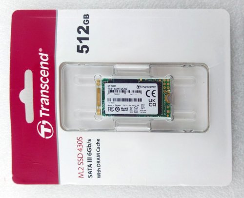 Фото SSD накопичувач Transcend 430S 512 GB (TS512GMTS430S) від користувача grindcorefan1