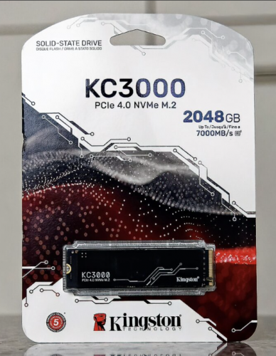Фото SSD накопичувач Kingston KC3000 2048 GB (SKC3000D/2048G) від користувача andrewvus
