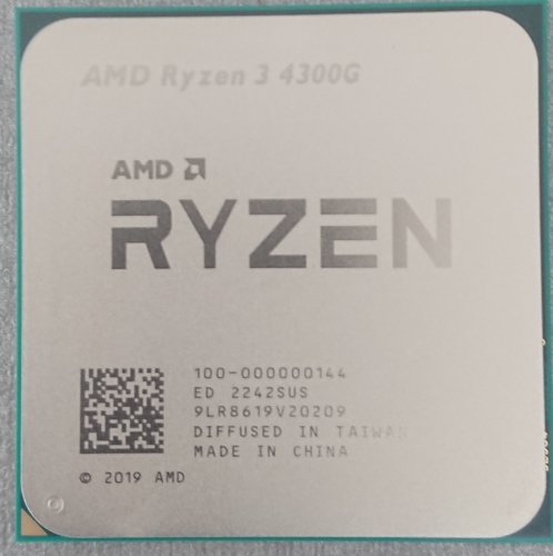 Фото Процесор AMD Ryzen 3 4300G (100-000000144) від користувача Romanoff