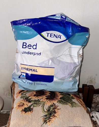 Фото Пелюшки Tena Пелюшки Bed 60x90 5 шт від користувача Galina29