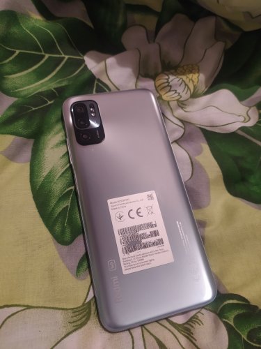 Фото Смартфон Xiaomi Redmi Note 10 5G 4/128GB Chrome Silver від користувача Костянтин