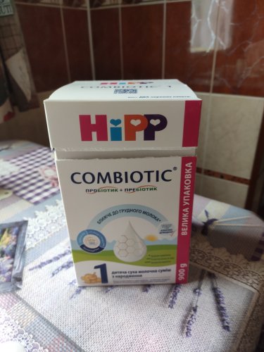 Фото Суміш молочна Hipp Смесь Combiotic 1, 900 гр від користувача United