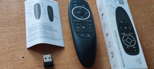 Фото універсальний пульт ДУ  G10S Pro Fly Air mouse від користувача Serhii