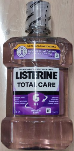 Фото ополіскувач для ротової порожнини Listerine Ополаскиватель для полости рта  Expert Total Care 1 л (3574661629377) від користувача Serhii