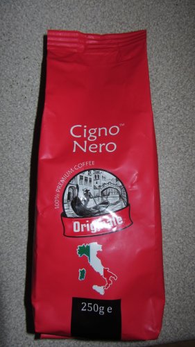 Фото Мелена кава Cigno Nero Originale молотый 250 г (4820154091152) від користувача yxxx
