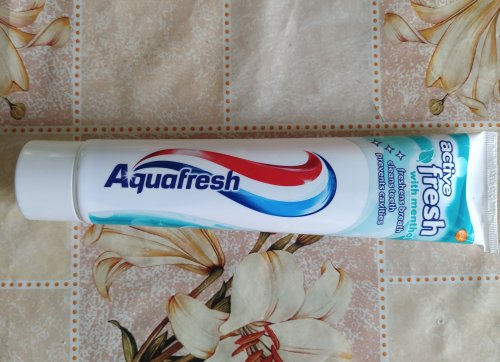 Фото зубна паста Aquafresh Зубная паста  Заряд свежести 125 мл (5054563087041) від користувача Gouster