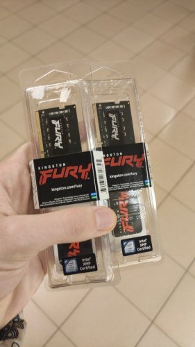 Фото Пам'ять для ноутбуків Kingston FURY 16 GB SO-DIMM DDR4 3200 MHz Impact (KF432S20IB/16) від користувача Артур Куйтан