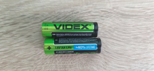 Фото Батарейка VIDEX AA bat Alkaline 2шт (21162) від користувача Mexanik