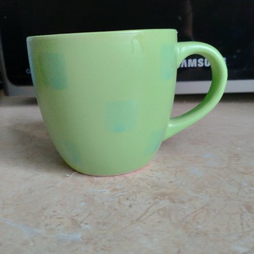 Фото чашка для сніданку Bella Vita Чашка 330 мл темно-зеленая (123900309) від користувача Malinka11