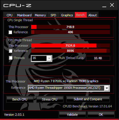 Фото Процесор AMD Ryzen 7 8700G (100-100001236BOX) від користувача Sappy_Capy