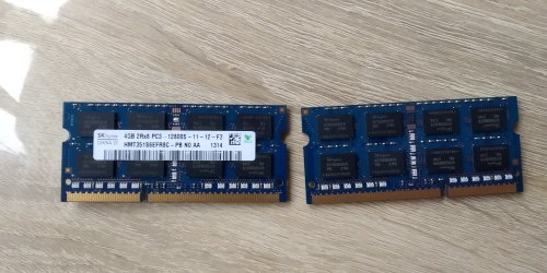 Фото Пам'ять для ноутбуків SK hynix 4 GB SO-DIMM DDR3 1600 MHz (HMT351S6EFR8C-PB) від користувача XOI