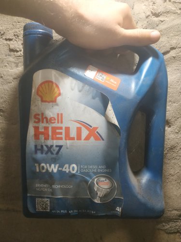 Фото Моторне масло Shell Helix HX7 10W-40 4 л від користувача Добрий Микола