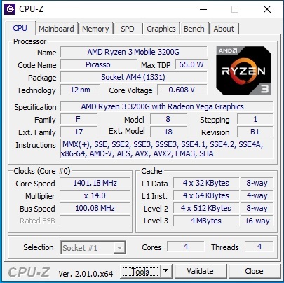 Фото Процесор AMD Ryzen 3 3200G (YD3200C5FHBOX) від користувача Romanoff