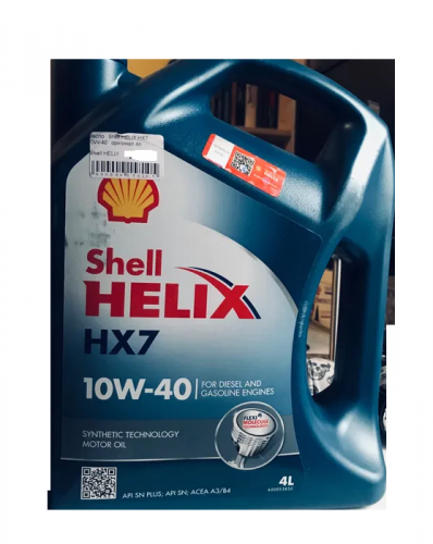 Фото Моторне масло Shell Helix HX7 10W-40 4 л від користувача Влад Некрасов