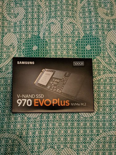 Фото SSD накопичувач Samsung 970 EVO Plus 500 GB (MZ-V7S500BW) від користувача gorlum22