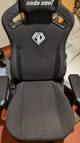 Фото Комп'ютерне крісло для геймера Anda Seat Kaiser 3 L Fabric Black (AD12YDC-L-01-B-CF) від користувача leetr