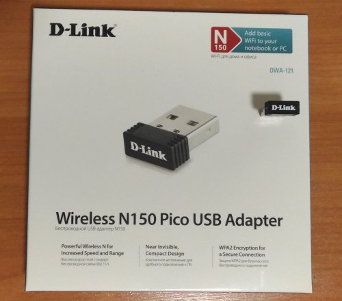 Фото Wi-Fi адаптер D-Link DWA-121 від користувача 