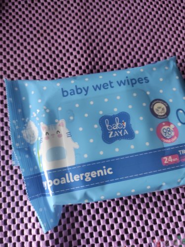 Фото Вологі серветки Baby Zaya Влажные салфетки гипоаллергенные 84 шт від користувача SofiaQwerty