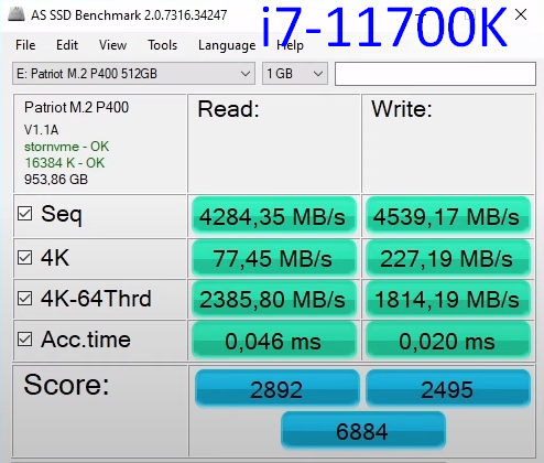 Фото SSD накопичувач PATRIOT P400 1 TB (P400P1TBM28H) від користувача redee