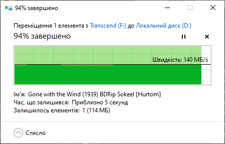 Фото Флешка Transcend 64 GB JetFlash 730 TS64GJF730 від користувача Sergii Bakus